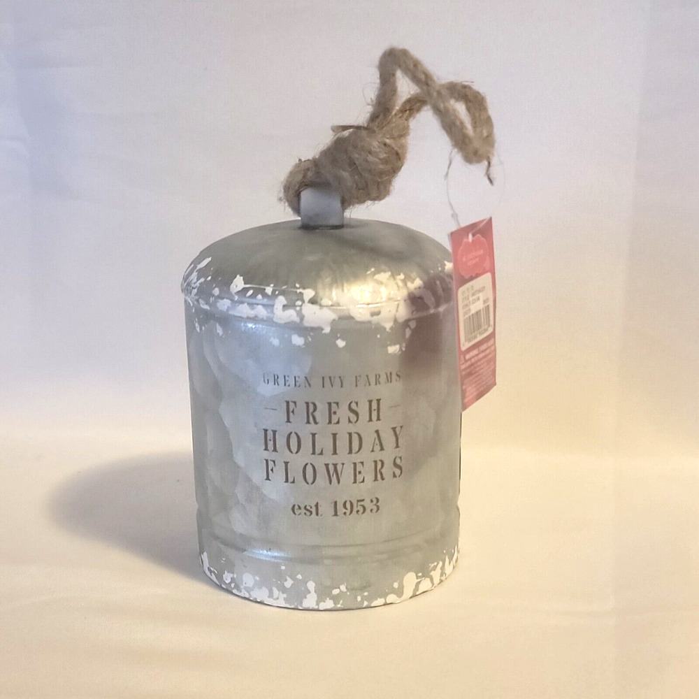 St Nicholas Square Happy Hollydays Fresh Holiday Flowers Bell Kohl's Ornament